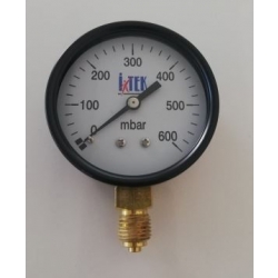 İtek 63 mm 0-600 Mbar Doğalgaz Manometre